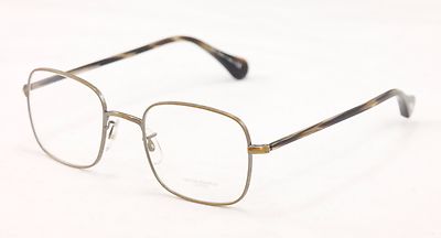 Authentic Oliver Peoples Eyeglasses Titanium OV1129T 5039 Redfield Antique Gold