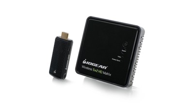 IOGEAR Wireless HDMI Transmitter and Receiver Kit, GWHD11 30FT range