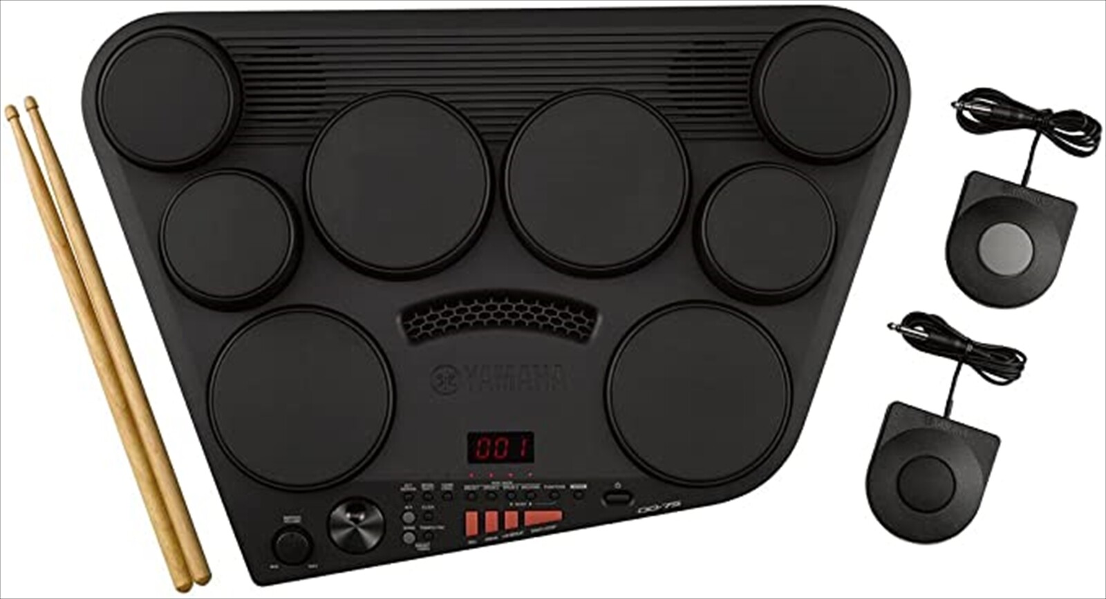 YAMAHA DD-75 セット Amazon.com: Yamaha DD75 Portable Digital Drums with 2 Pedals