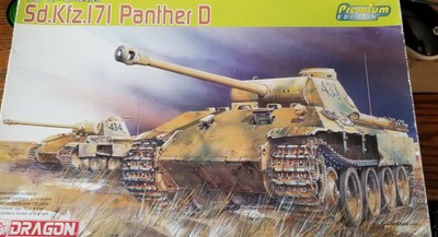 Dragon 1/35 6299 Sd.Kfz.171 Panther D Premium Edition. Metal Barrel Magic Track