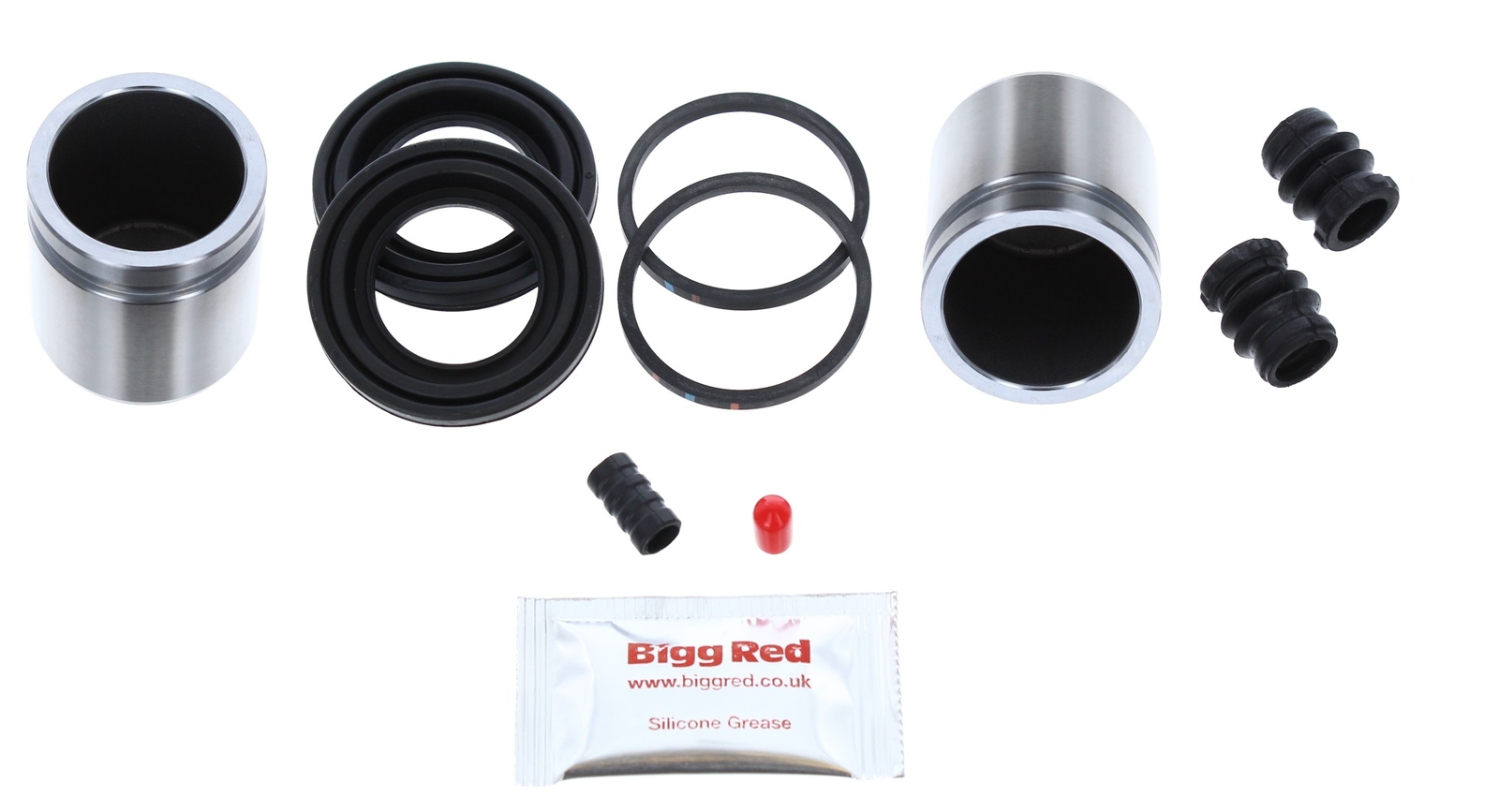 キングダム for NISSAN LEAF FRONT Brake Caliper Seal & Piston Rebuild