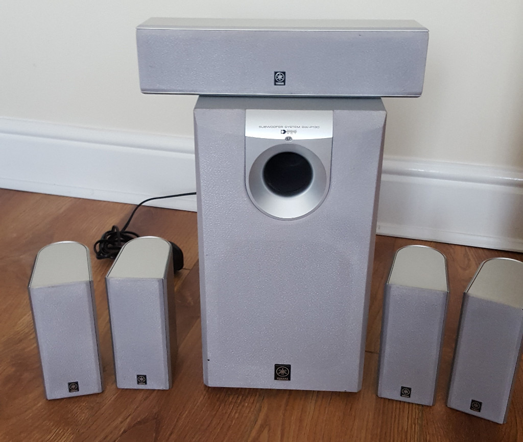 YAMAHA SURROUND SOUND SPEAKER SYSTEM NXE130 and NXE130 and SWP130