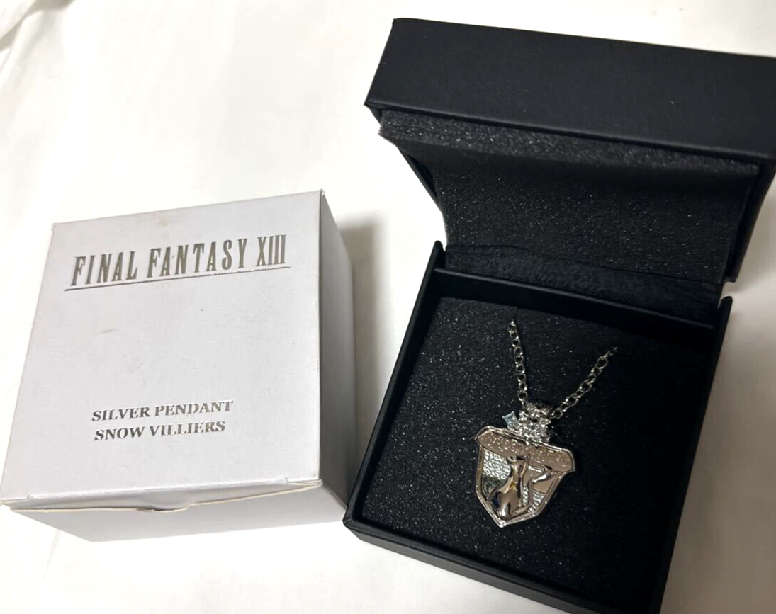 Final Fantasy XIII square Enix Snow Villiers Silver 925 Final Fantasy XIII square Enix Snow Villiers Silver 925