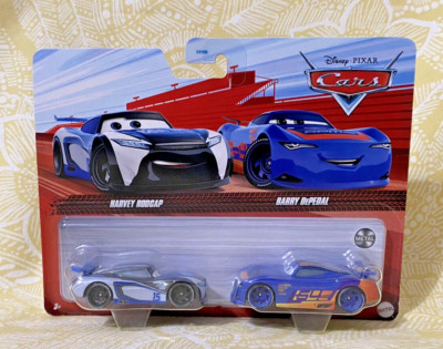 Disney Pixar Cars 2-Pack HARVEY RODCAP & BARRY DEPEDAL New Sealed -FREE SHIPPING