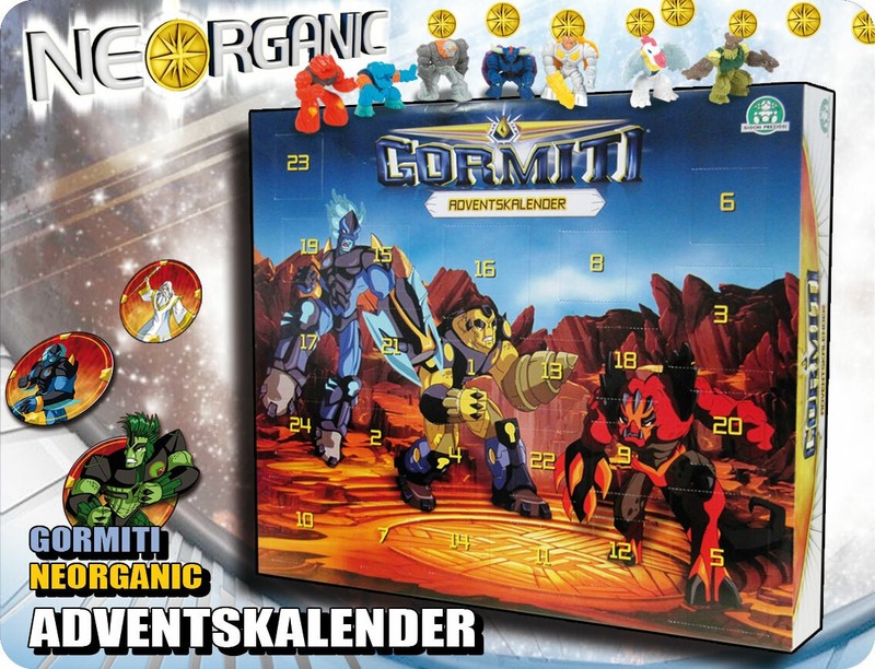 Gormiti Neorganic Adventskalender â¢ Giochi Preziosi â¢ Neu!