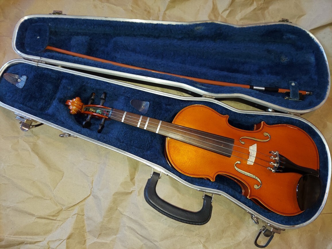 【美品】Kiso Suzuki Violin 1/8 Anno 1974 Kiso Suzuki No.7 Size 1/8 Violin, Japan 1972, Good Condition