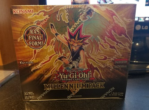 Yugioh Millenium Pack Booster Box NEW FACTORY SEALED 1st Edition
