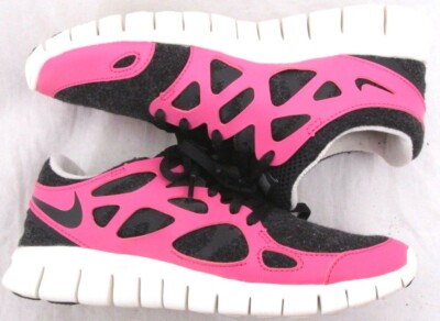 Nike Free Run 2 EXT Pink Fireberry Lace-Up 536746-016