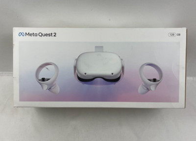 Meta Oculus Quest 2 128GB Advanced All-In-One VR Headset - White (Please Read)