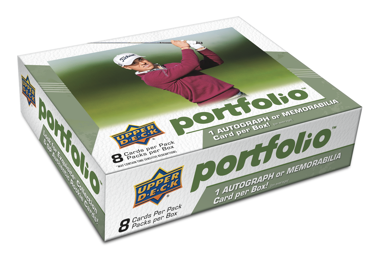 2024 Upper Deck Portfolio Golf Hobby Box | eBay