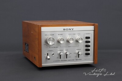 Sony SQA-2030 4-Channel (Quadrophonic) Decoder /Amplifier 120V HiFi Vintage