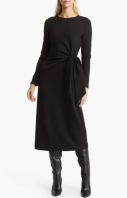 Nordstroms black tie dresses cheap