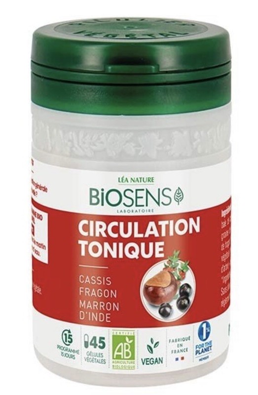 Biosens Circulation Tonique Cassis Fragon Marron DâInde
