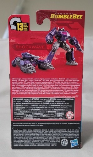 Transformers Studio Series Shockwave Bumblebee Movie Core Class IN STOCK!!