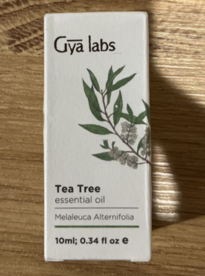 Gya Labs Tea Tree Essential Oil for Skin Face & Toenails 0.34 fl oz EXP 4/27 NEW