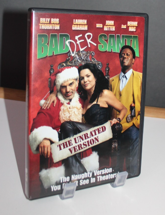 Bad Santa Badder Santa DVD Movie Unrated Billy Bob Thornton