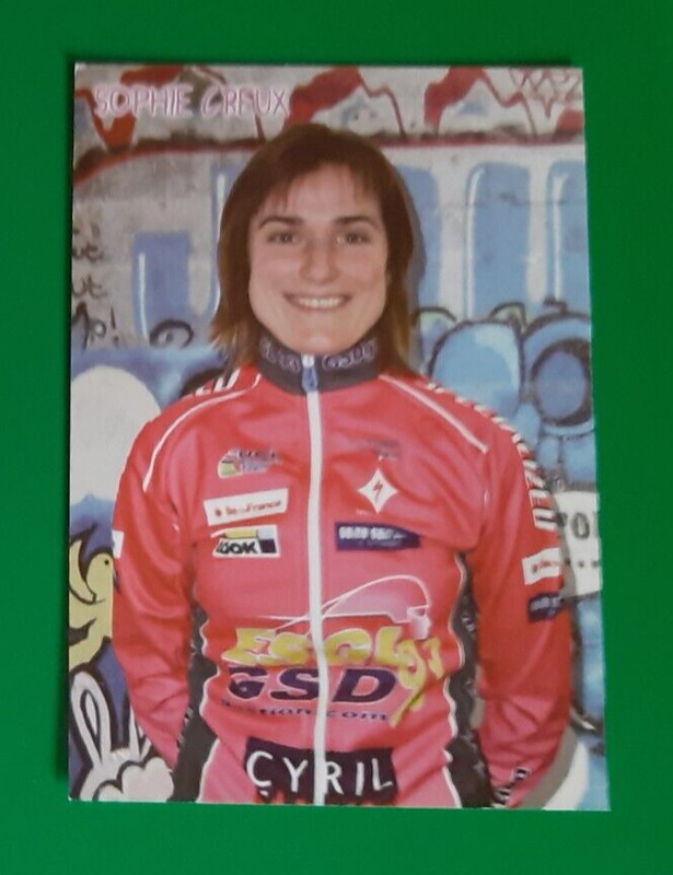 Cyclisme Carte Cycliste Sophie Creux Ã©Quipe Esgl 93 Gsd Gestion 2010