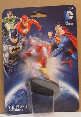 The Flash Figurine DC Comics 3'' Mini Figure Collectible Monogram Sealed NEW