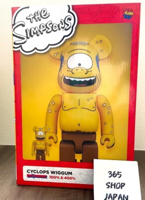 BE@RBRICK The Simpsons Cyclops Wiggum 400% 100% MEDICOM TOY