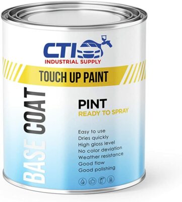 Automotive Touch Up Paint Pint for Dodge - Deep Water Blue Pearl GBS (Base Coat)