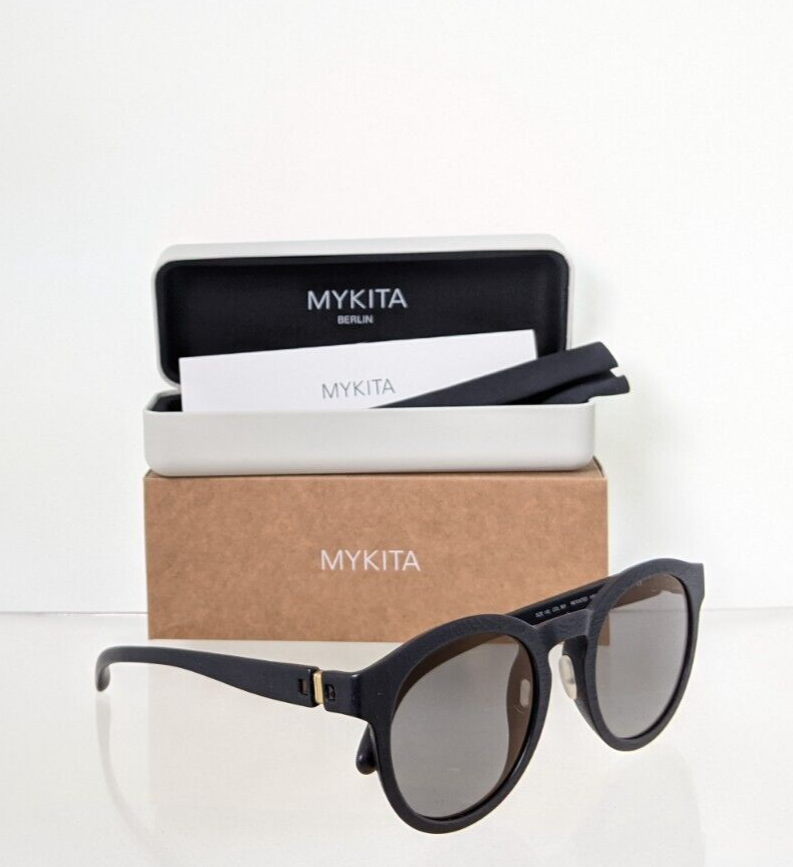 Pre-owned Mykita Brand Authentic  Mylon Sun Giba Col. 301 52mm Black Frame In Gray