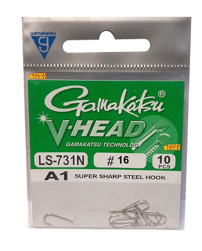 2 CONF. AMI GAMAKATSU SERIE LS 731N  SIZE 16 COMPETIZIONE PESCA FIUME MARE LAGO