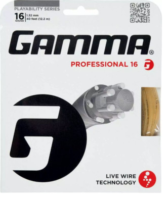 Gamma Live Wire Professional 16 G Multifilament Comfort Control Playability ga