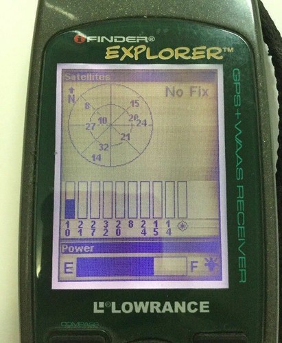 Lowrance iFinder Explorer Waterproof GPS + WAAS Receiver Handheld Unit