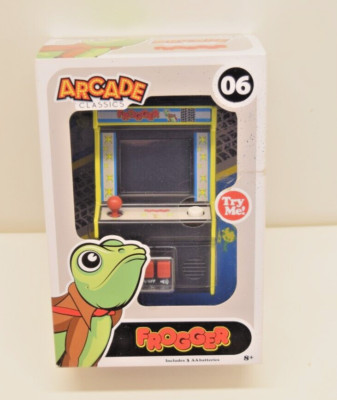 NEW Mini Arcade Classics Konami FROGGER Game Handheld Retro Cabinet 06