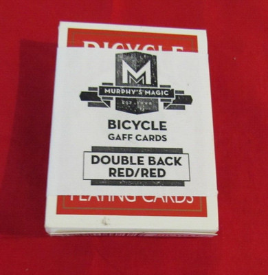 Bicycle RED Double Back Cards For Magic Tricks