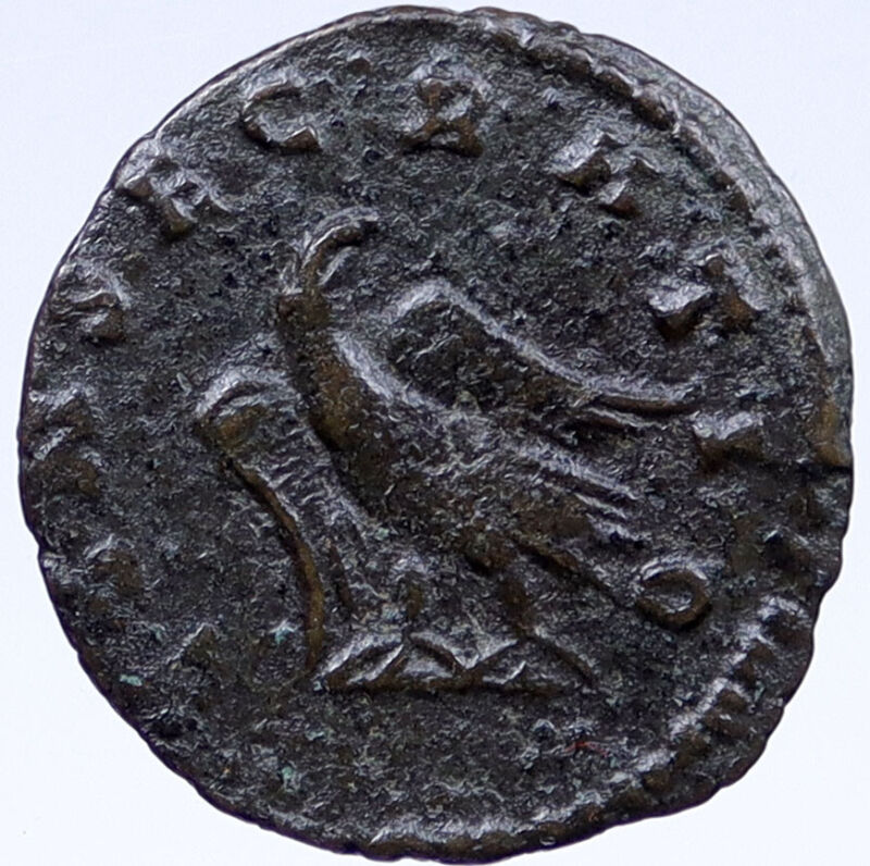 Divus Claudius Ii Gothicus Authentic Ancient Rome Roman Coin Eagle I118550