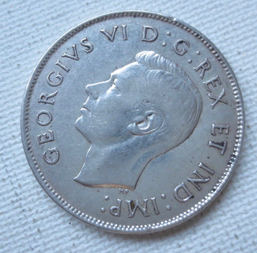 1947 Canadian 50 Cents (Maple Leaf VF-20)
