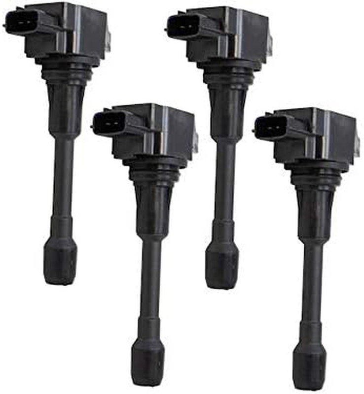 Set of 4 Ignition Coil Compatible with 2012-2018 Nissan Versa