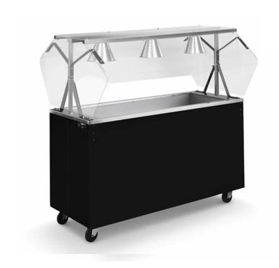 Vollrath 39951 Affordable Portable 46'' (3) Well Cold Cafeteria Station
