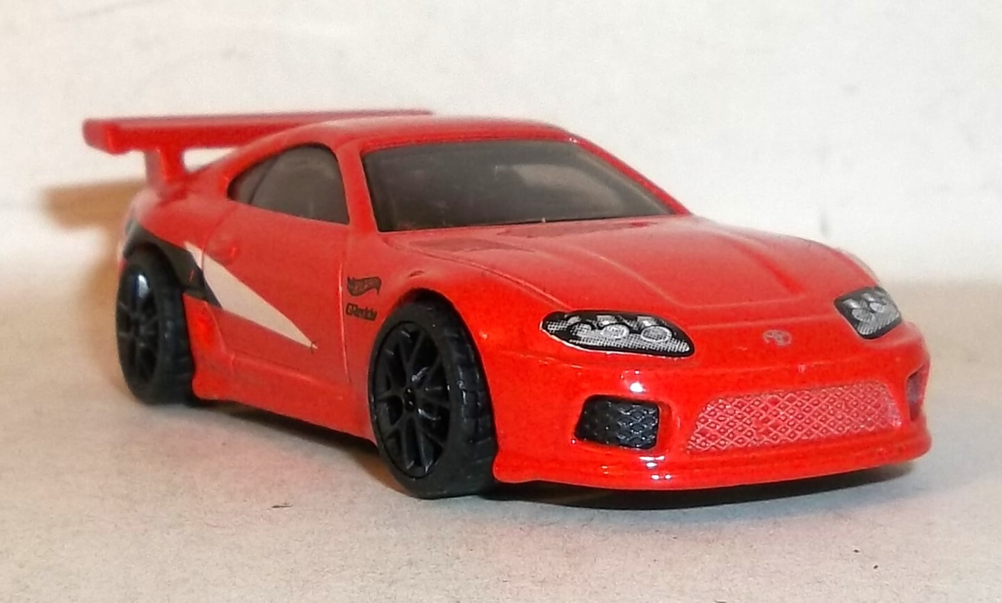 LOOSE 2022 HOT WHEELS 1:64 RED TOYOTA SUPRA WHEEL SWAP REAL