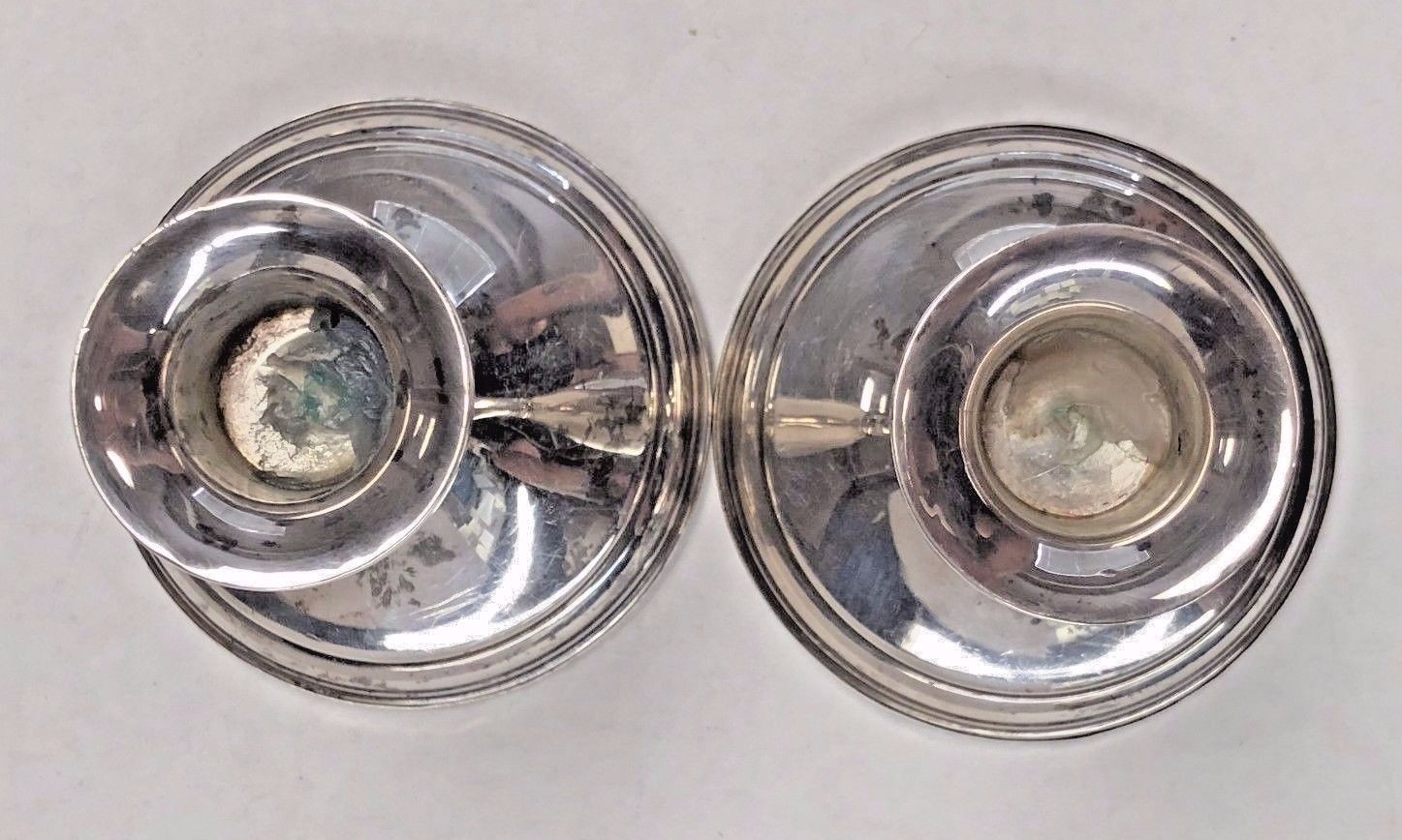 Preisner Sterling Weighted #33 Candle Holders