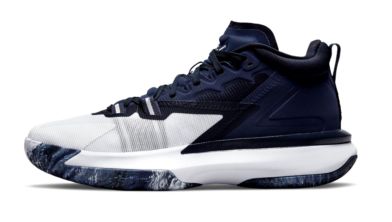 

Nike Jordan Zion 1 TB Темно-белые баскетбольные кроссовки DC4208-400 Мужские размеры, Синий, Jordan Zion 1