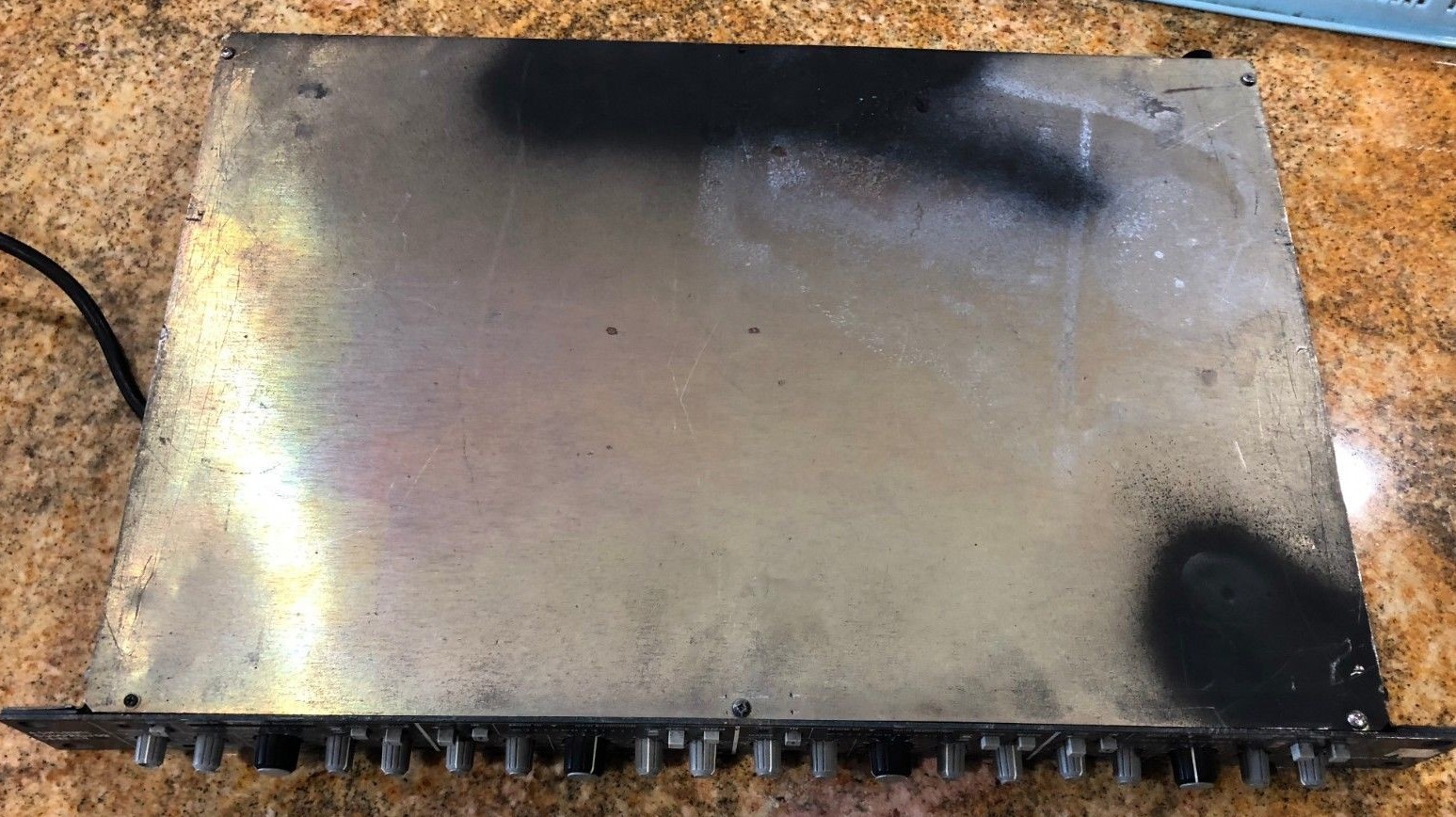 BSS DPR-404 Quad 4 Chanenel Compressor De-Esser Power On