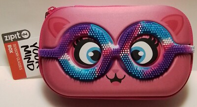 ZIP IT SENSORY GLASSES ZIPPERED STORAGE CASE
