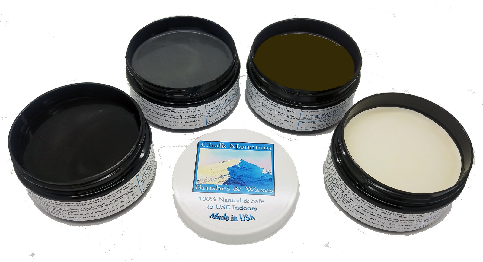 Chalk Mountain 32oz Paint & 8 oz Finishing Wax or Choose from 54 Colors Paint