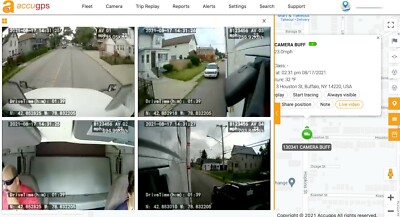Unlimited Live Streaming for AI based GPS Dash Camera solution