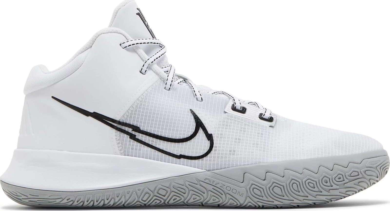 

Кроссовки Nike Kyrie Flytrap 4 White Metallic Silver Black CT1972-100 мужские 11-11,5, Белый, Nike Kyrie Flytrap