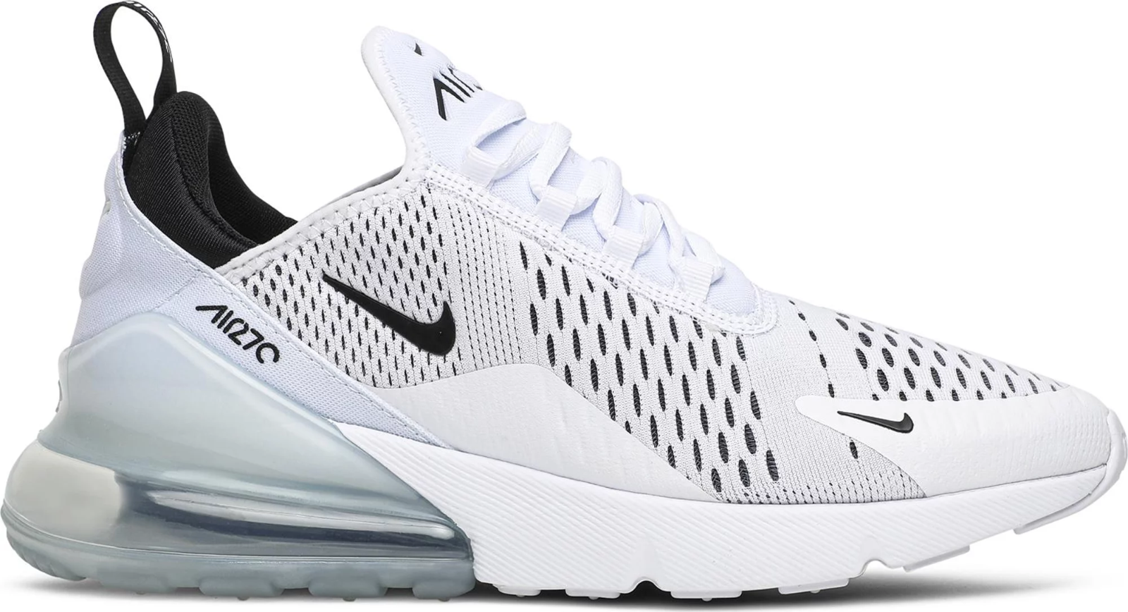 

Кроссовки Nike W Air Max 270 White Black AH6789-100 женские 8,5-10, Белый, Nike Air Max 270