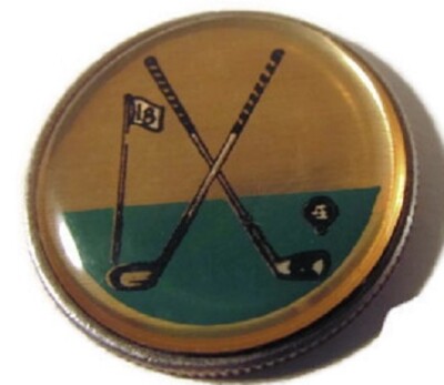 SUSAN B ANTHONY GOOD LUCK 18th HOLE LUCKY COIN DOLLAR GOLF BALL MARKER