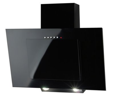 AKPO Nero Schwarz 50 cm Kamin Dunstabzugshaube Küche Abluftventilator