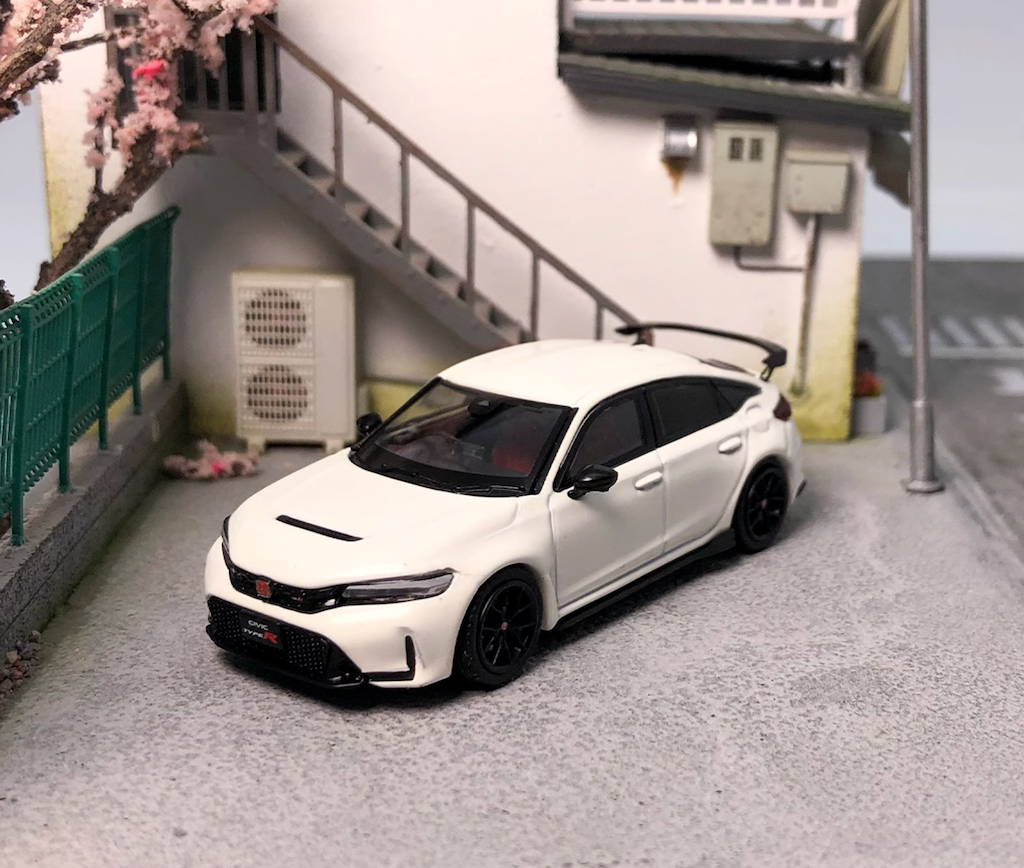 1/18 Honda Civic TYPE-R FL5 モデルカー ホワイト Amazon.co.jp: 1/18 Mini Car 2023 Honda Civic TYPE-R FL5