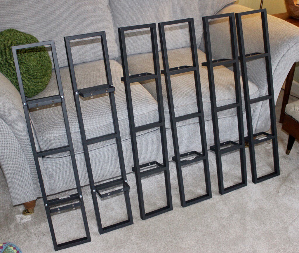 IKEA Lerberg CD/DVD wall racks x6 for Sale in Barnham, West Sussex