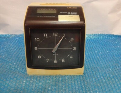 その他 AMANO EX 3000Nc Electronic time recorder EX3000Nc｜電子タイムレコーダー｜勤怠管理のアマノ株式会社