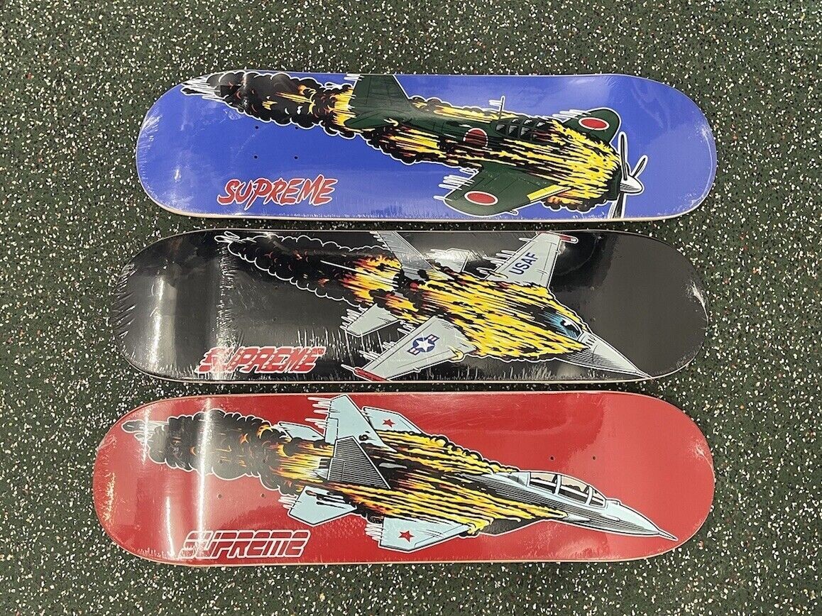 スケートボード Supreme - Supreme Jet Skateboard Supreme Jet Skateboard Deck Black - FW20 - US