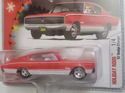 Hot Wheels '67 Dodge  Charger by Larry Wood  2004 Holiday Rods-LIMITED EDITION 